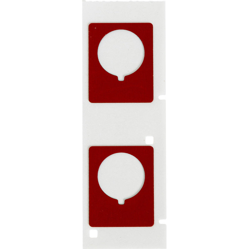 Raised Panel Label, 1.2 in W x 1-1/2 in H R5452