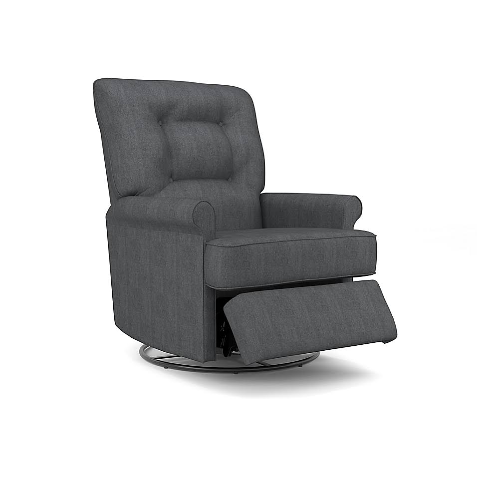Graphite Swivel Glider Recliner T85796