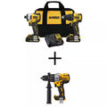 Cordless Brushless Hammer Drill Impact 2 Tool Combo Kit J12768