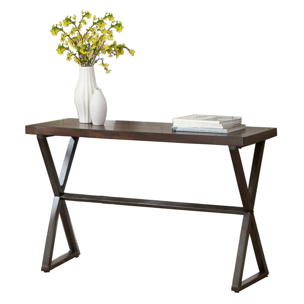 Dark Cherry Console Table Y571506