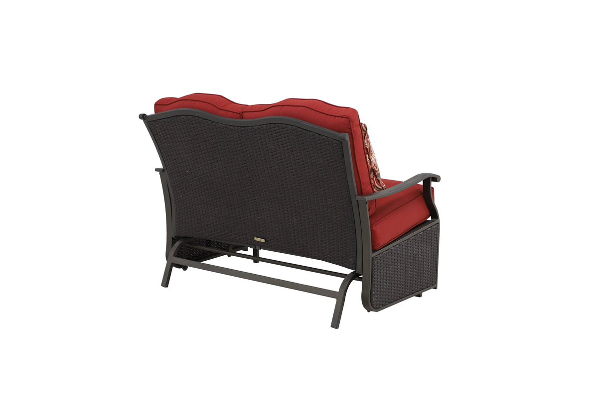 Steel Outdoor Glider Loveseat X6215