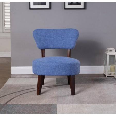 Blue Round Seat Accent Chair T802826