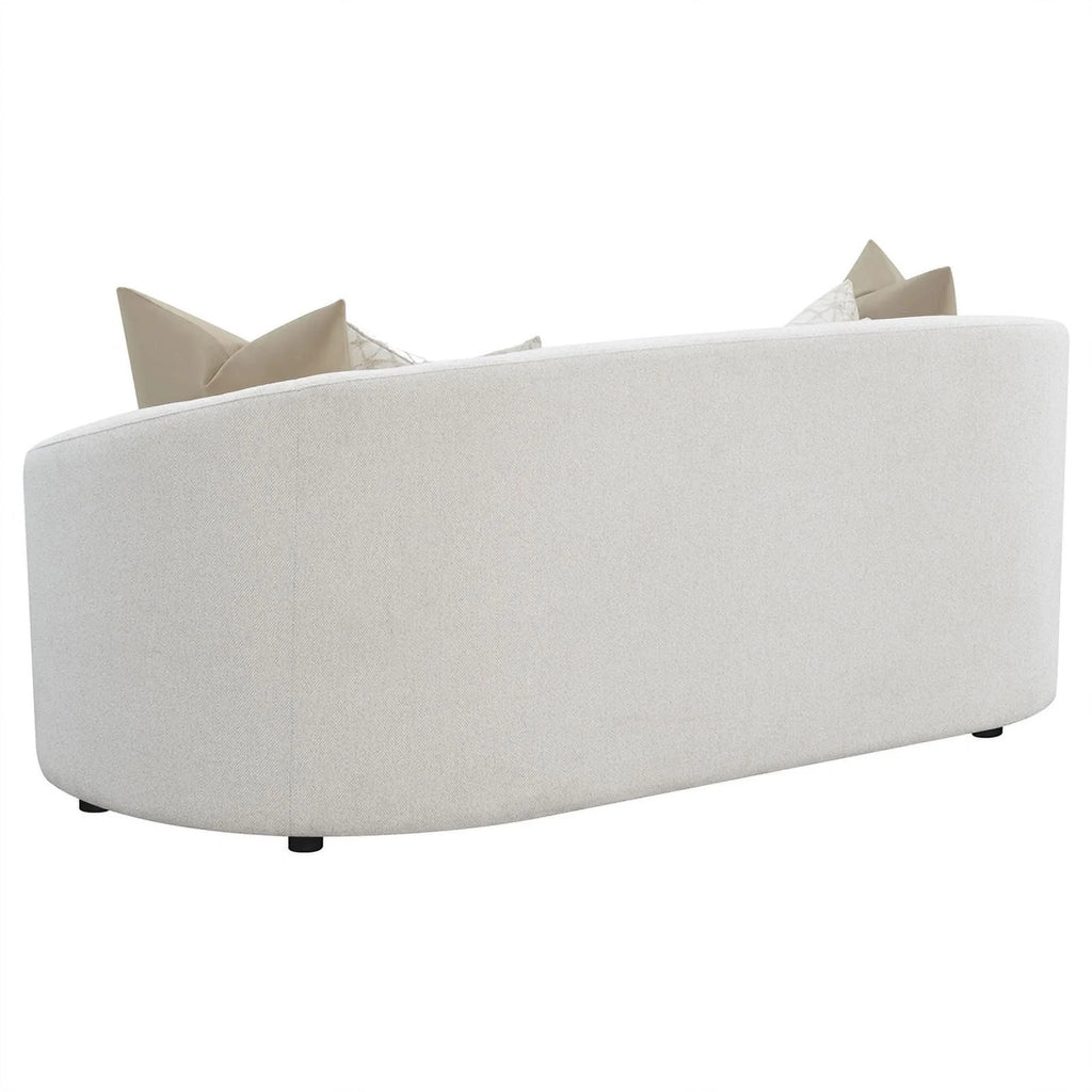 Latte Fabric Upholstered 2-piece Living Room Set K32292