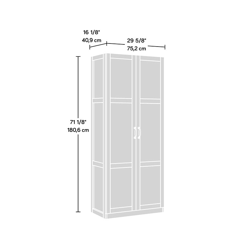 White Storage Cabinet K8458