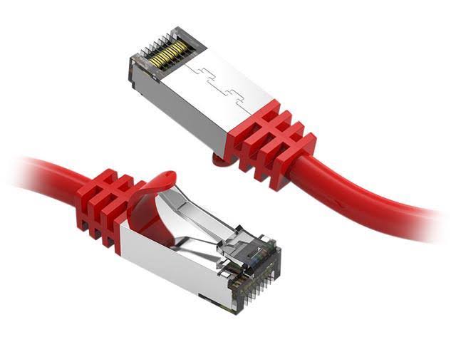 Red 2 ft Cat8 Ethernet Cable N780