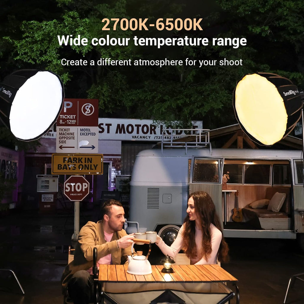 Bi-Color LED Video Light 220W 2700K-6500K with Bowens Mount K3320