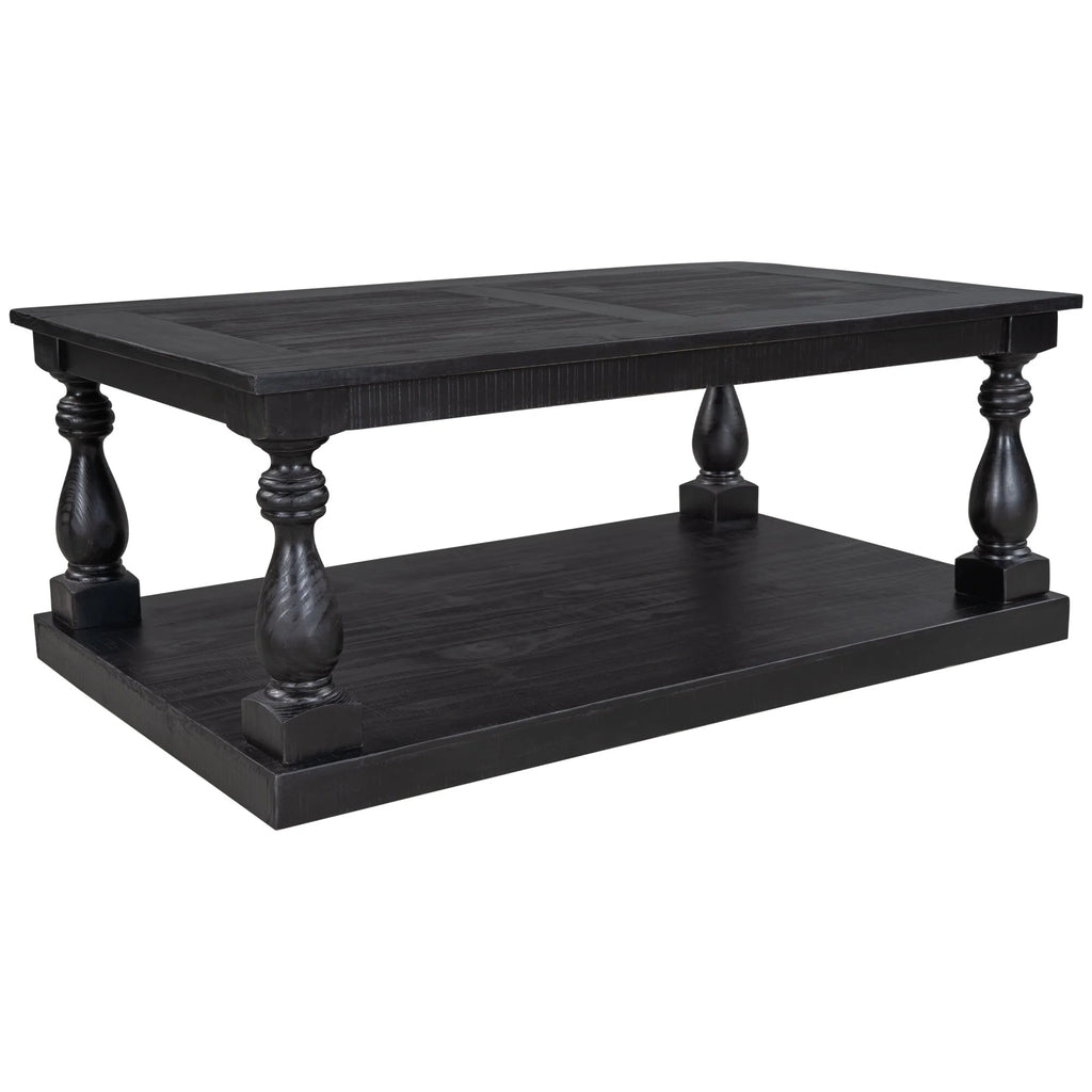 Black Storage Coffee Table G1715