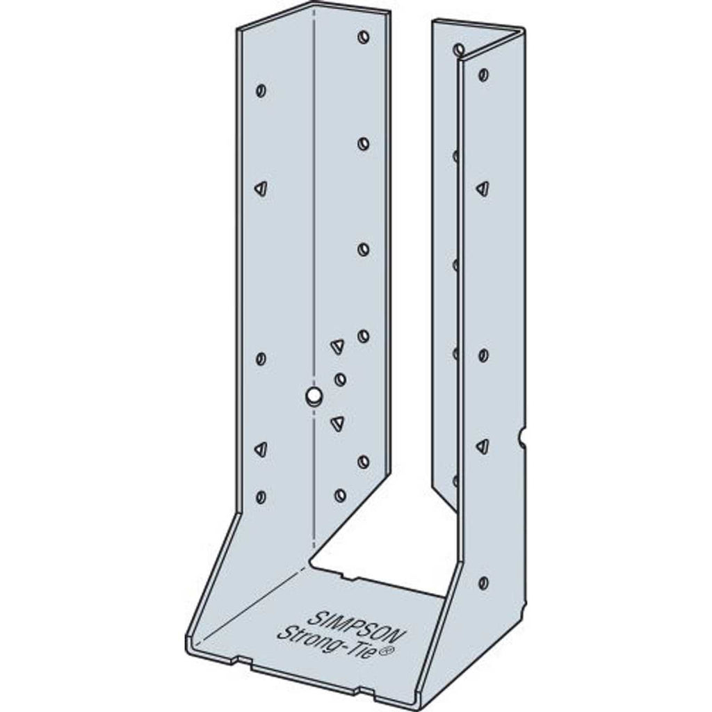Galvanized Face-Mount Concealed-Flange Joist Hanger for Double 2x10 L54435
