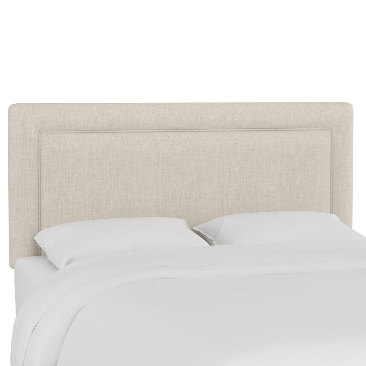 California King Linen Headboard K50648