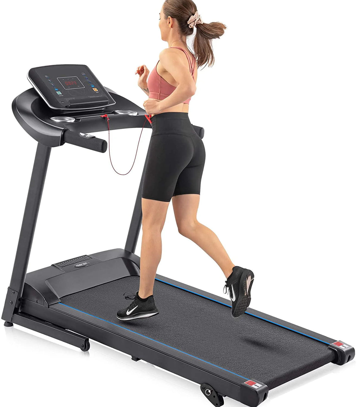 3.5HP Foldable Electric Treadmill with Incline C62495