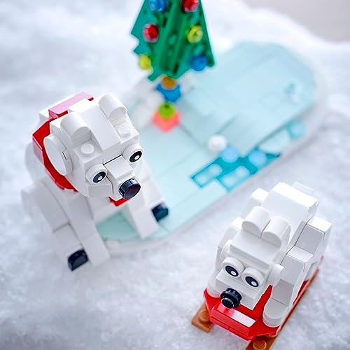 Wintertime Polar Bears Building Kit U71448
