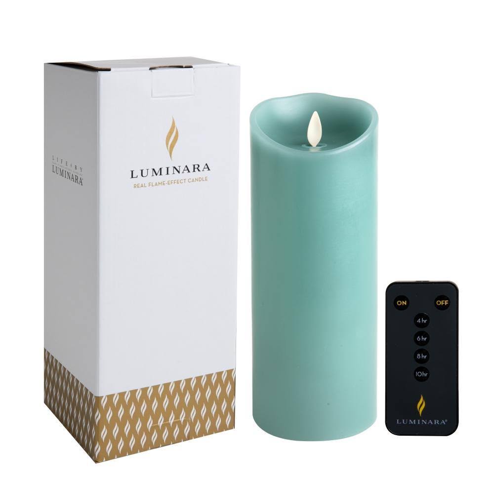 4x22 Flameless Pillar Wax Candle H89877
