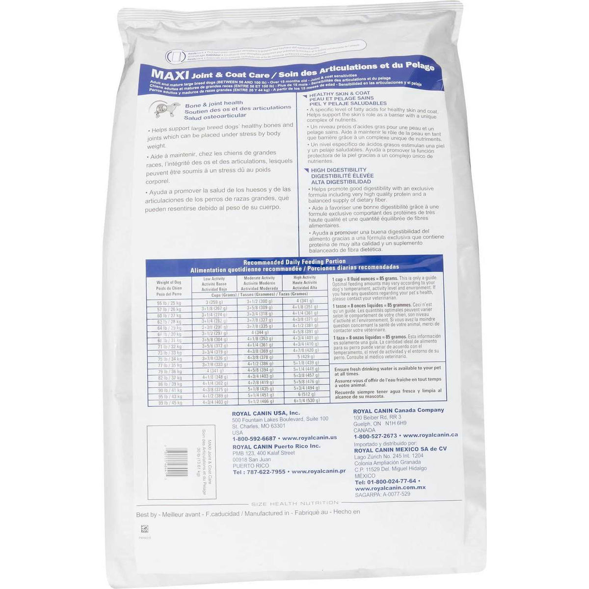 Large Breed Joint Coat Care Dry Dog Food A46189