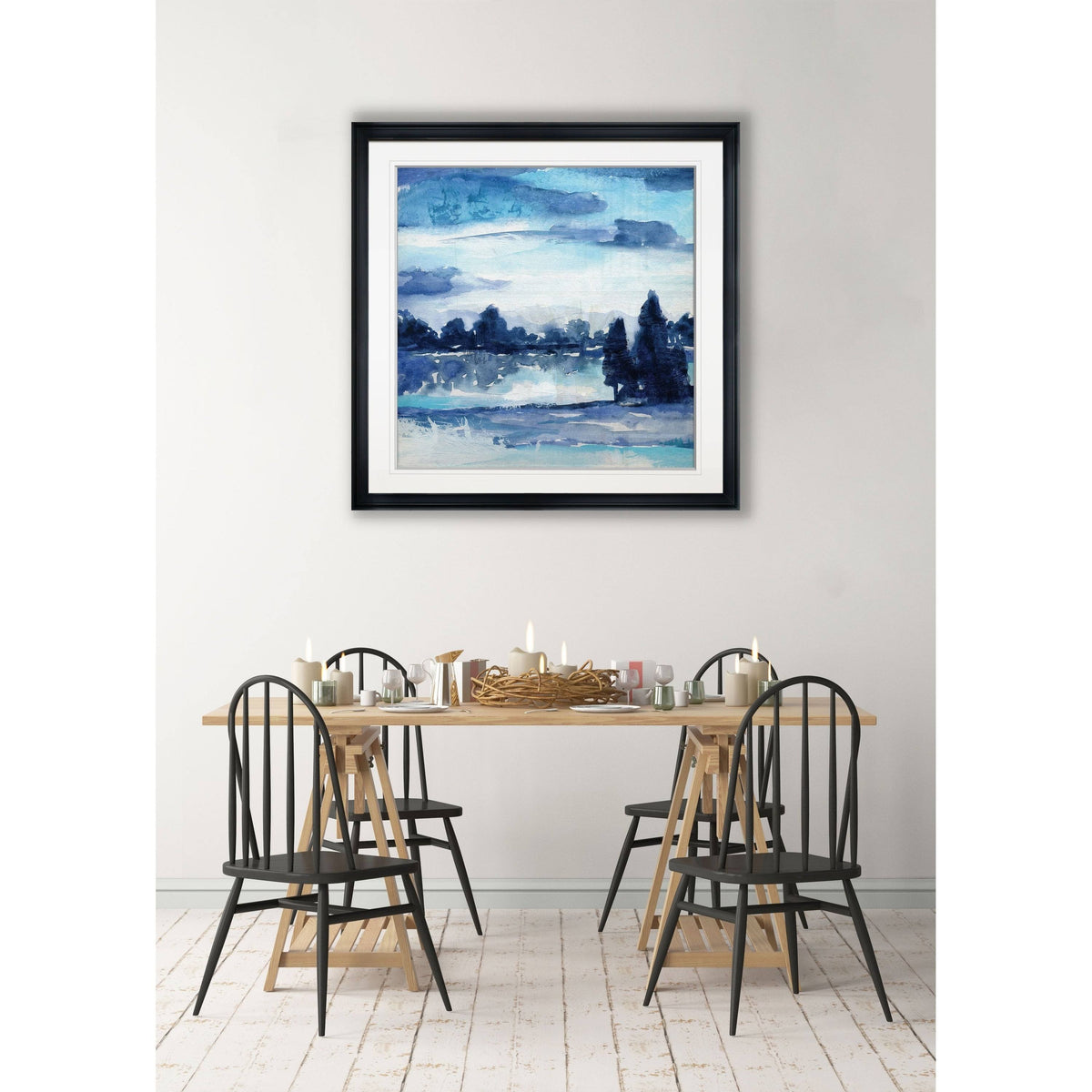 Framed Giclee Print 26x26 O904580