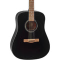 Black Dreadnought Acoustic Guitar R628