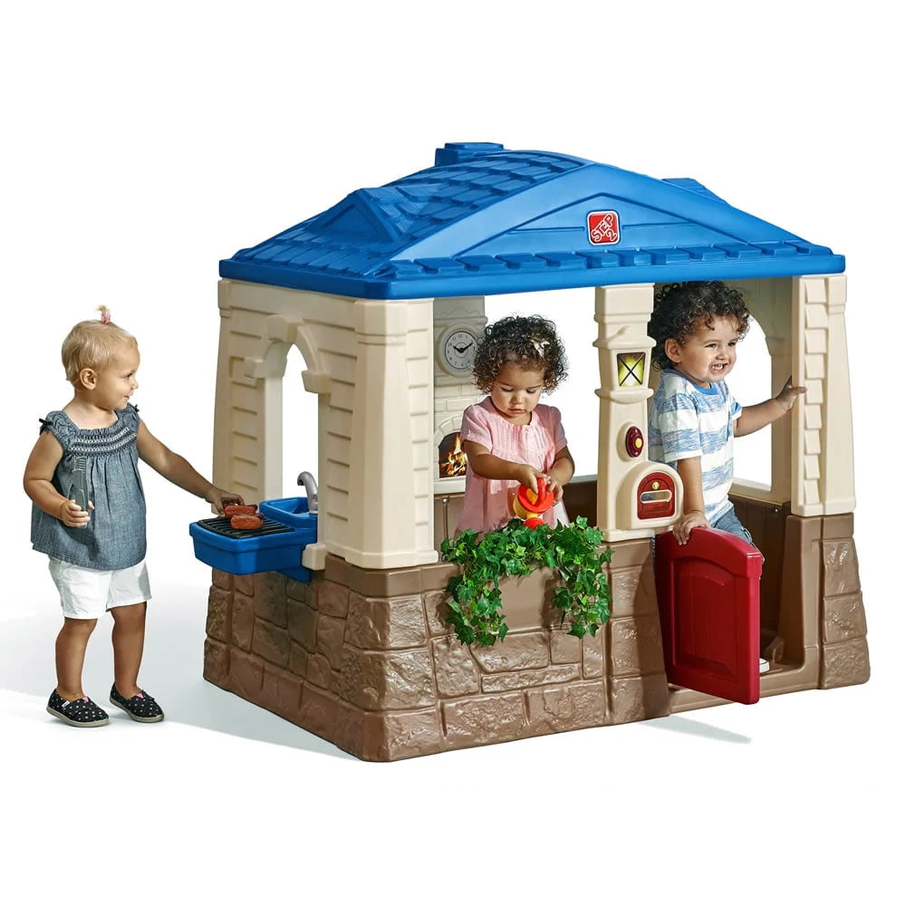 Brown Plastic Kids Playhouse H960023