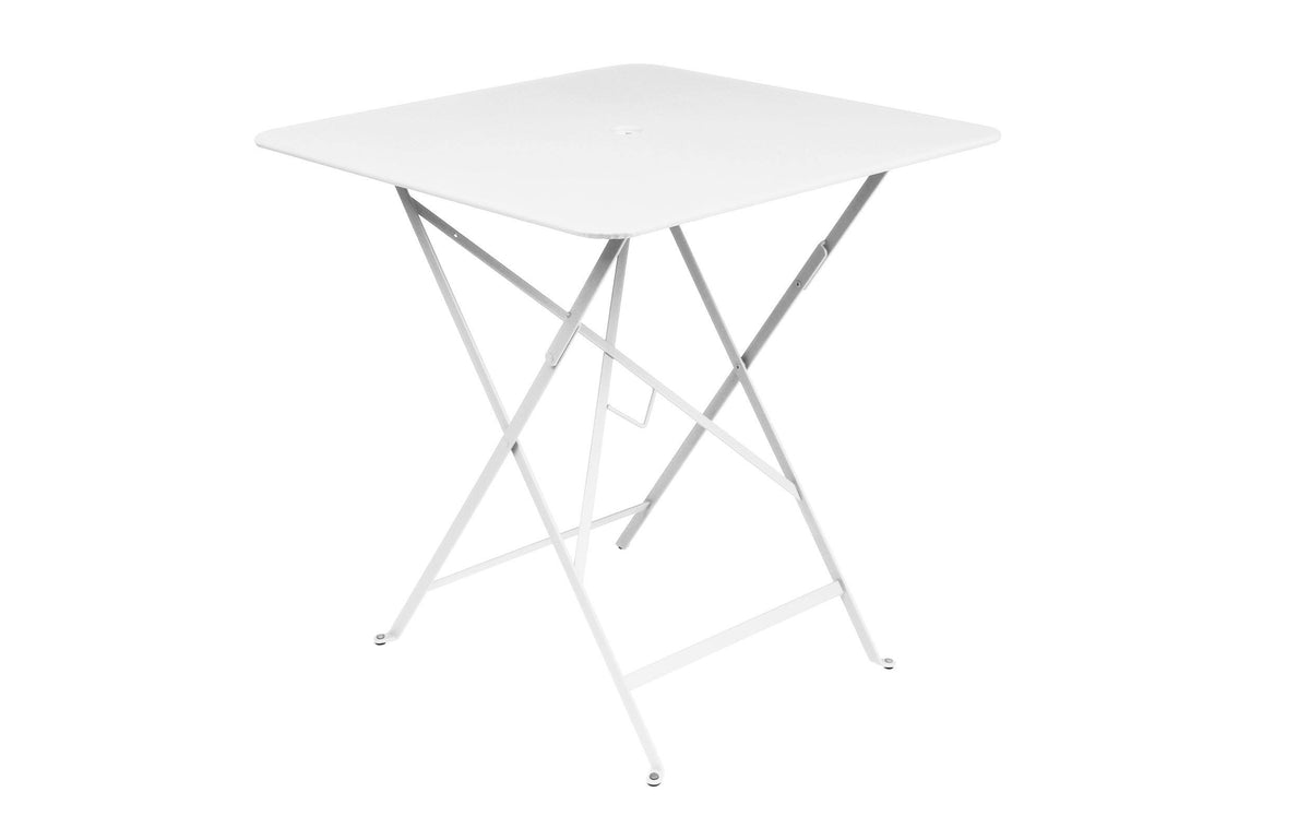 White Square Folding Table H861