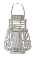 Bamboo Candle Holder 9.5 inch x 13 inch W438818