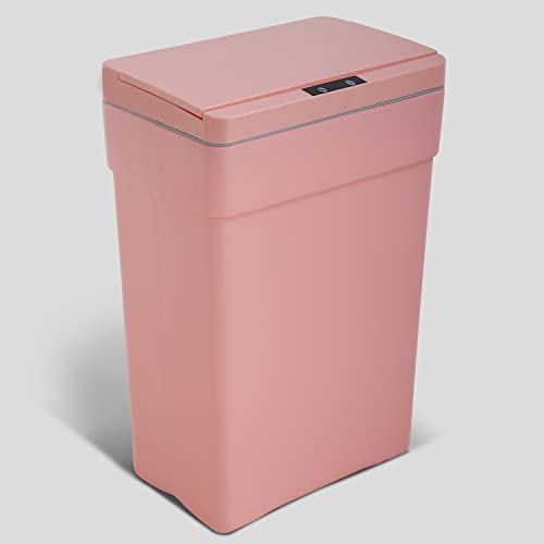 13 Gallon Plastic Automatic Motion Sensor Trash Can with Lid A906237