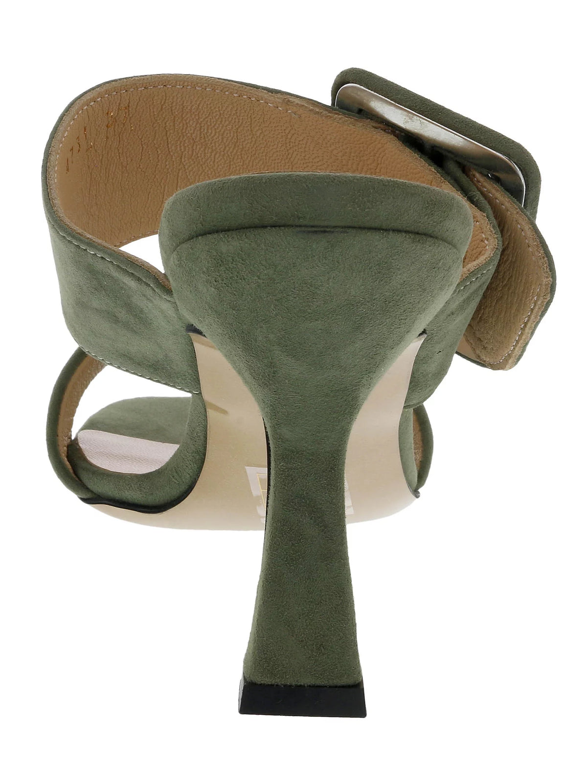 Forest Green High Heel Slide I644