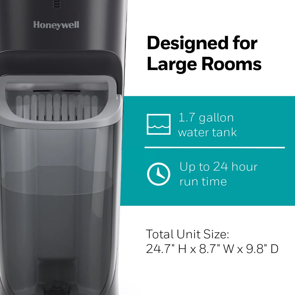 Black 1.7 gal Tower Humidifier D93682