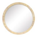 Rattan Round Wall Mirror R591506