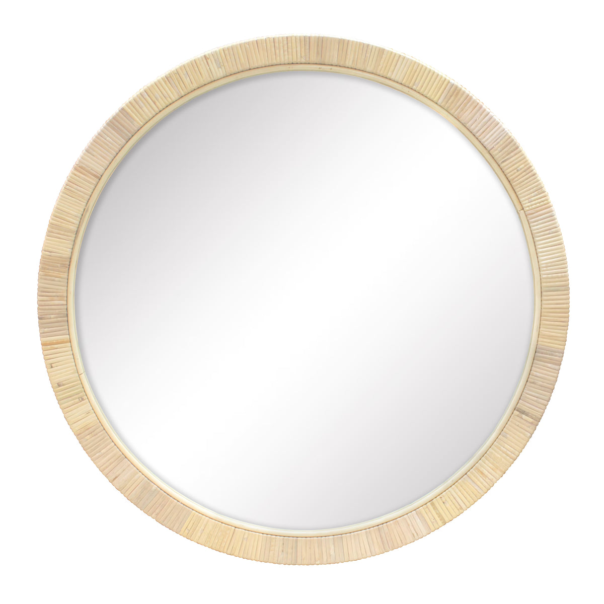 Rattan Round Wall Mirror R591506
