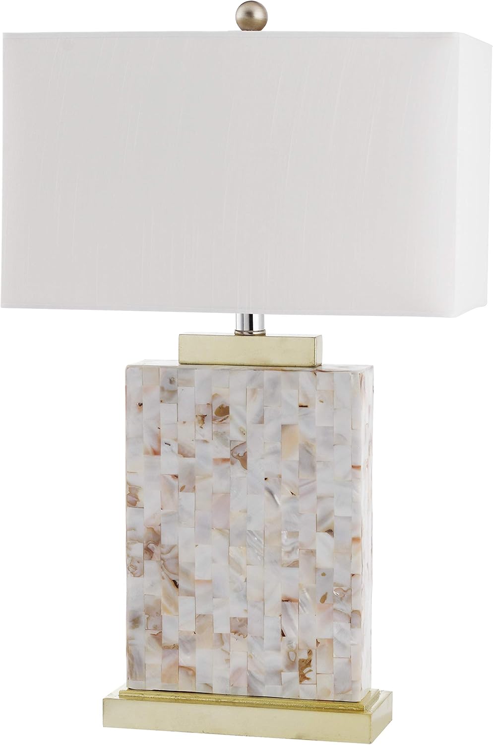 Ivory Shell Table Lamp (Set of 2) N44076