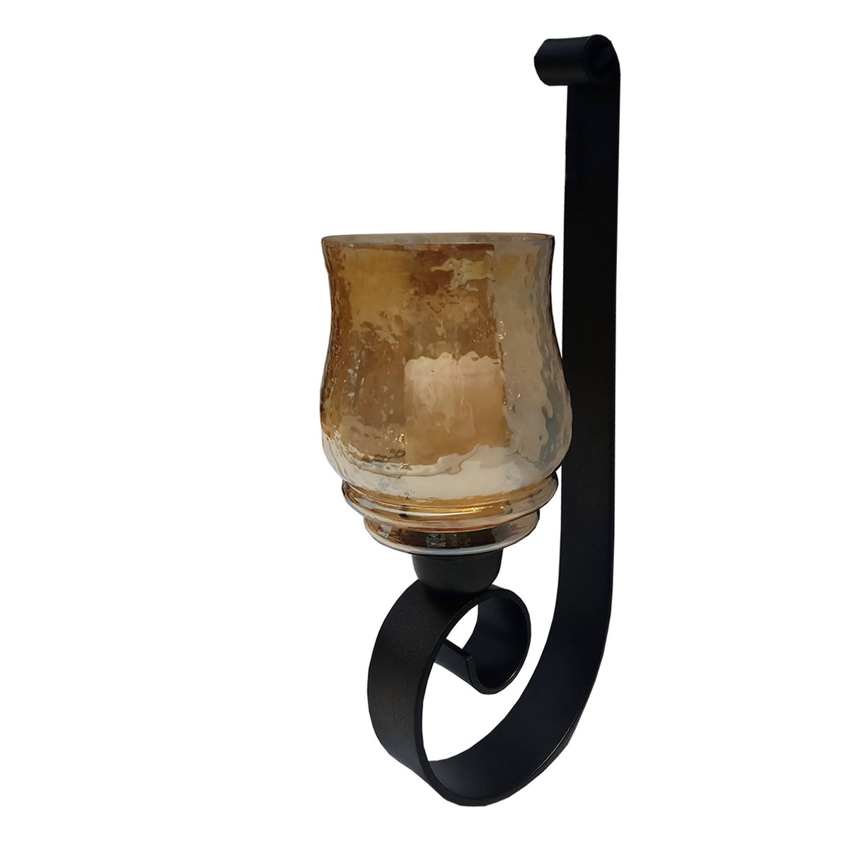 Set of 2 Bronze Wall Mounted Candle Holder Sconce I678