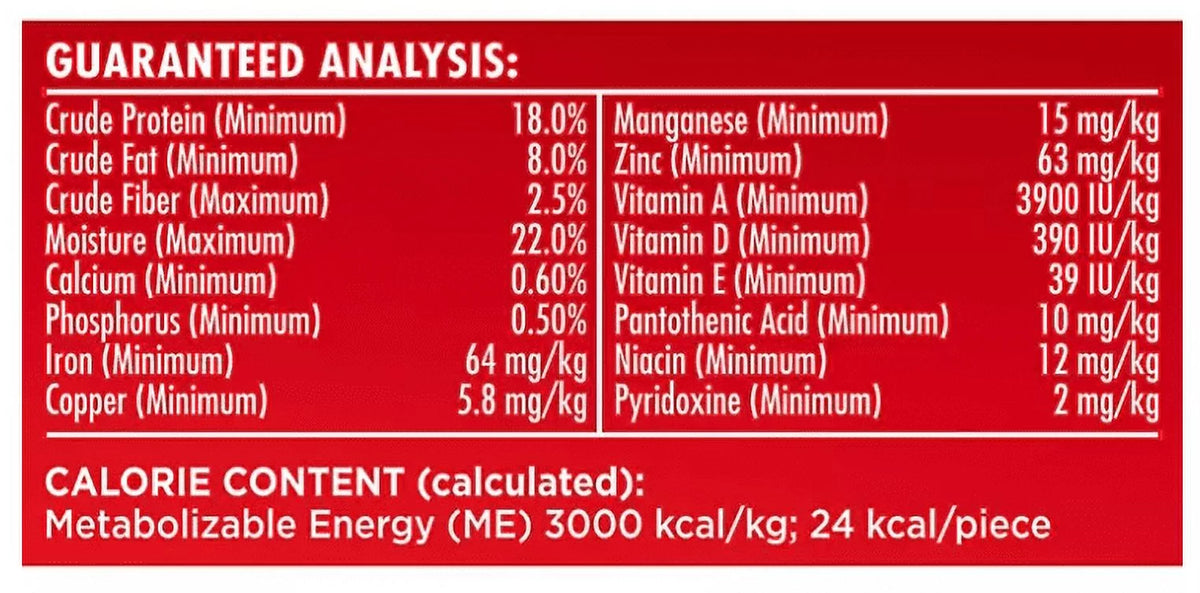Soft & Chewy Dog Snacks, Beef & Filet Mignon Recipe (37 oz.) N45234