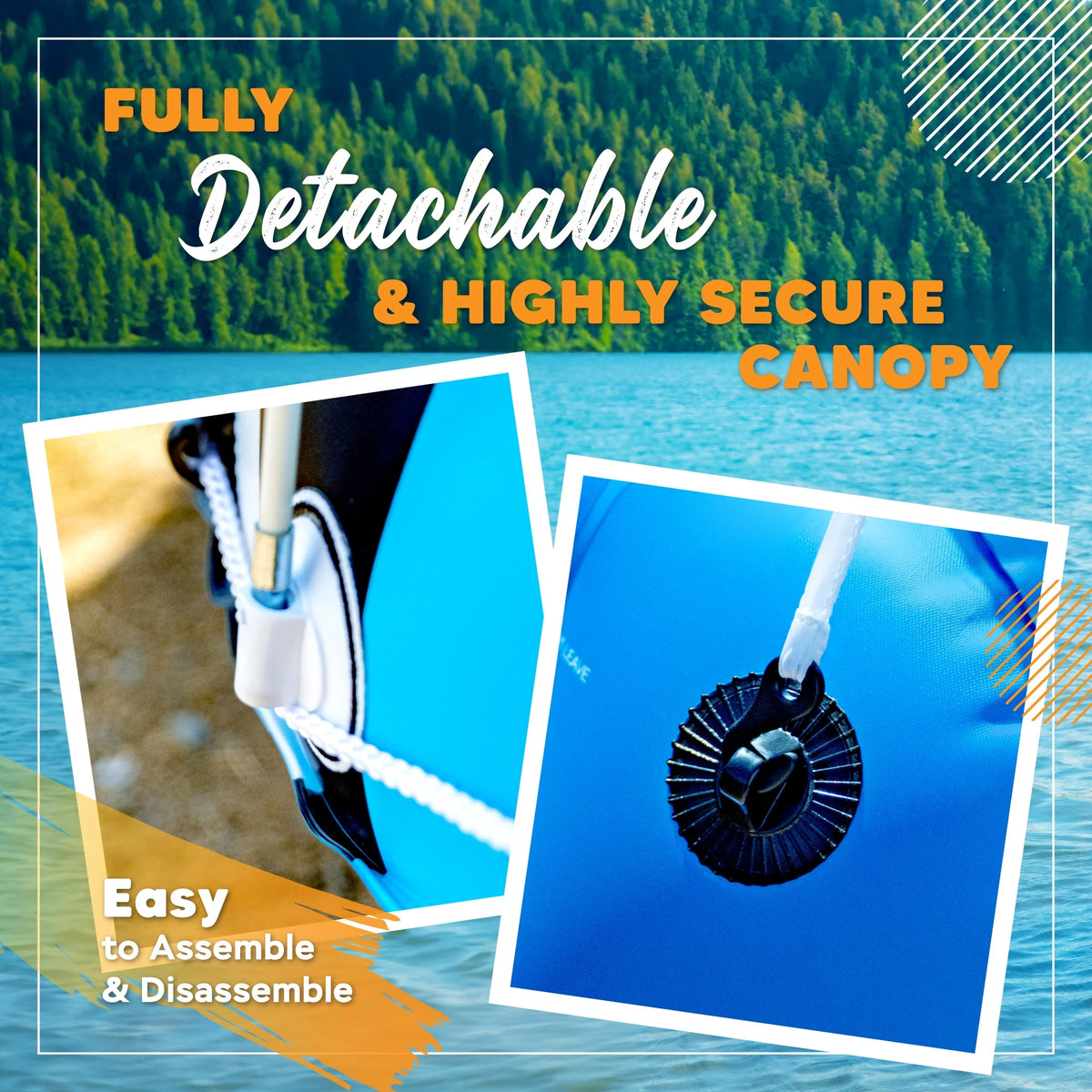 XL River Tube with Canopy and Sun Shade K234794