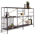 Black 2 Shelf Bookcase P94809