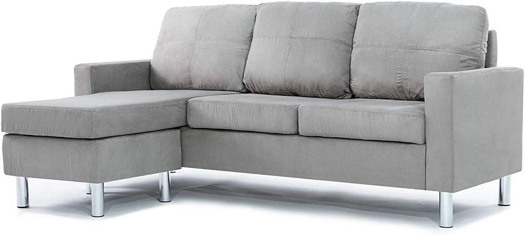 Modern Sectional Sofa Gray B154517