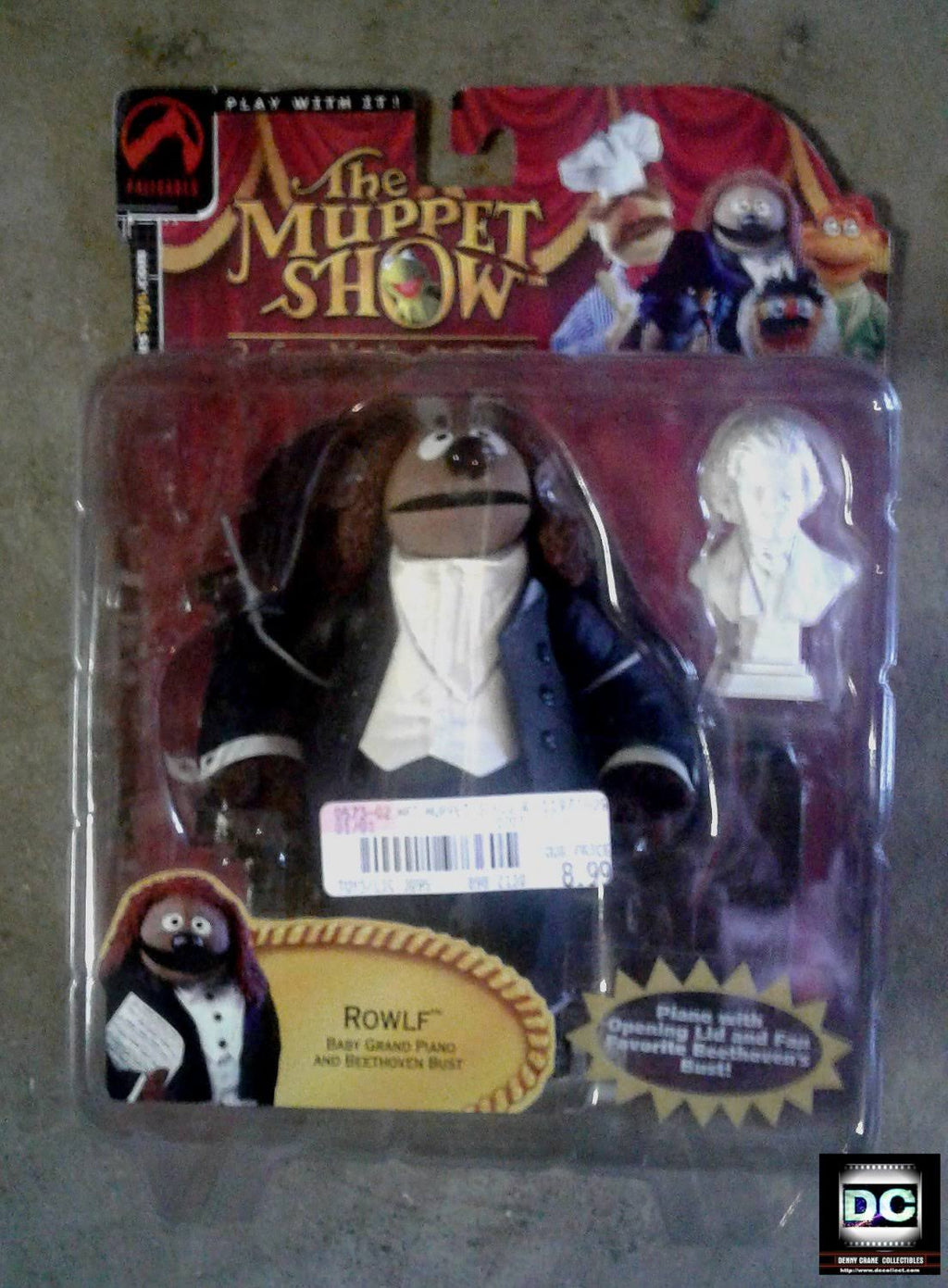 Rowlf The Dog with Baby Grand Piano Action Figure B187