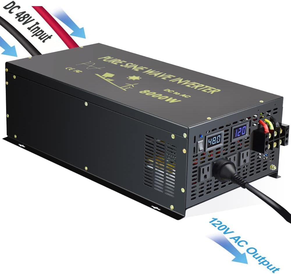 8000W 48V Pure Sine Wave Solar Power Inverter F4888