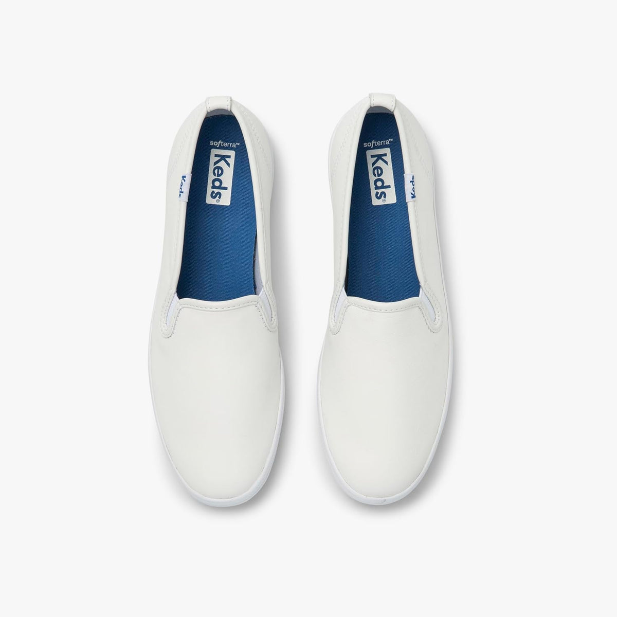 White Leather Slip on Sneaker G813226