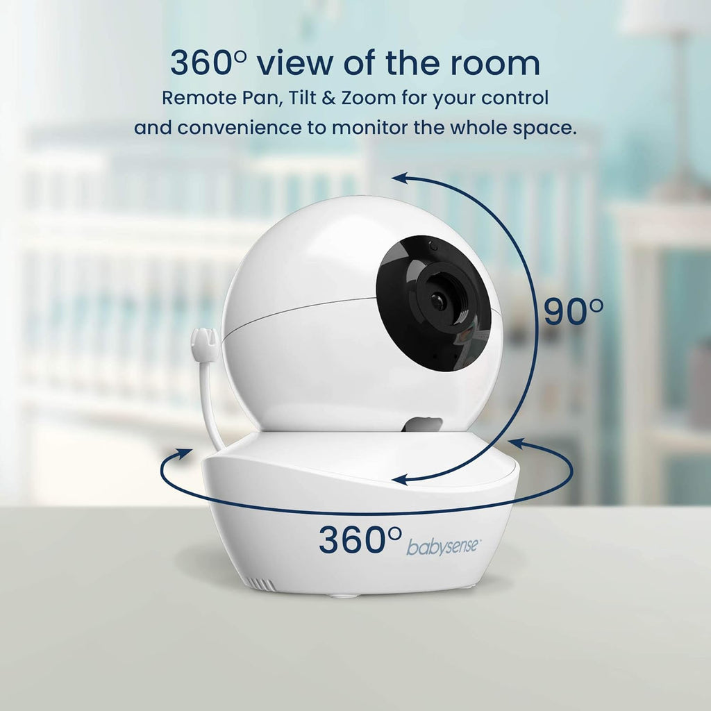 5 HD Split-Screen Baby Monitor with 2 Cameras Z47025
