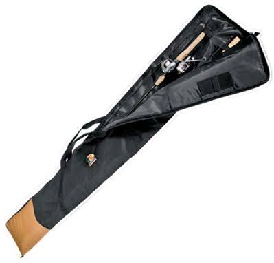 Black/Red Rod and Reel Carrier S416