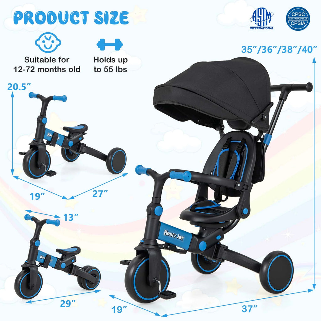 Folding Tricycle for Toddlers U865346