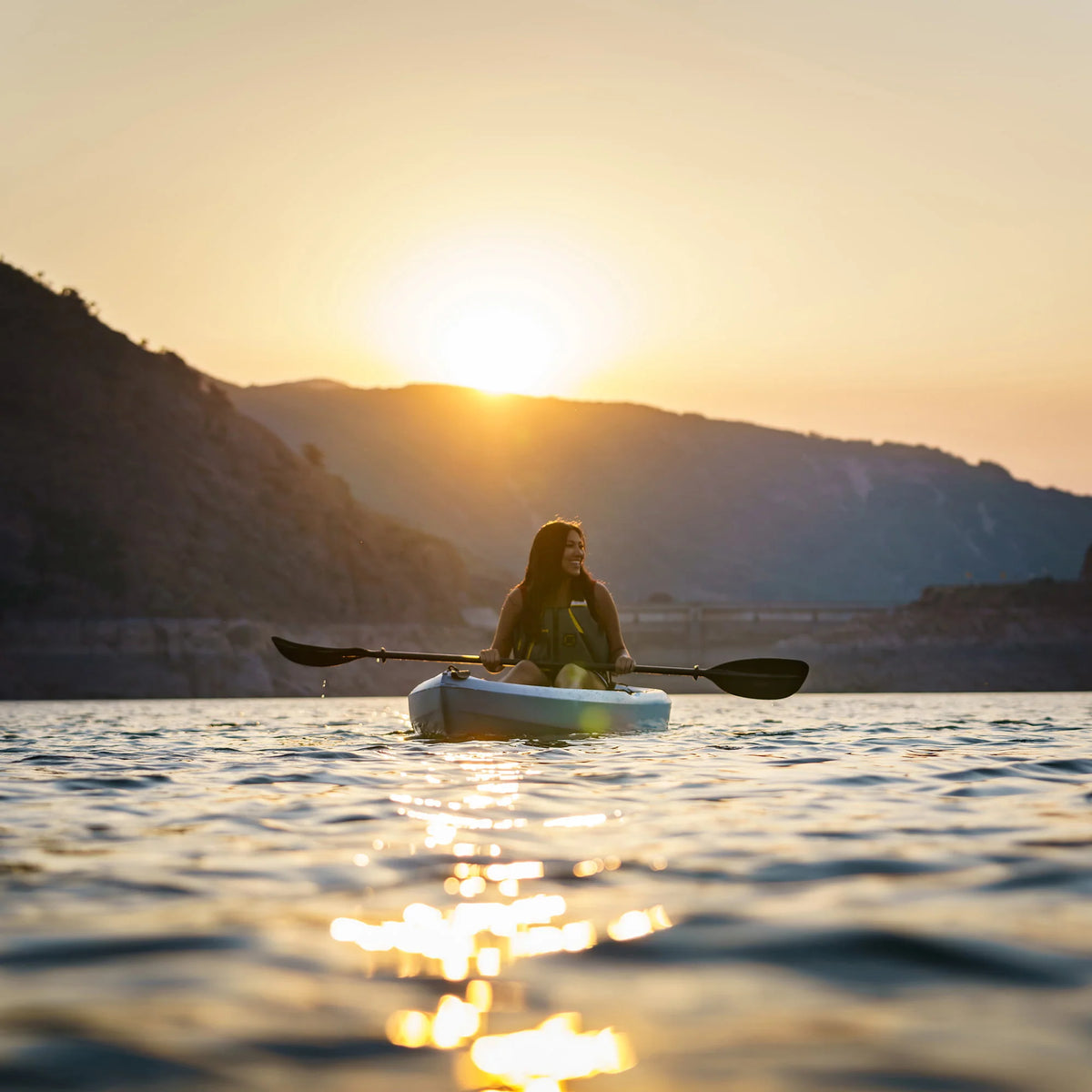Sit-On-Top Kayak with Paddle K921260