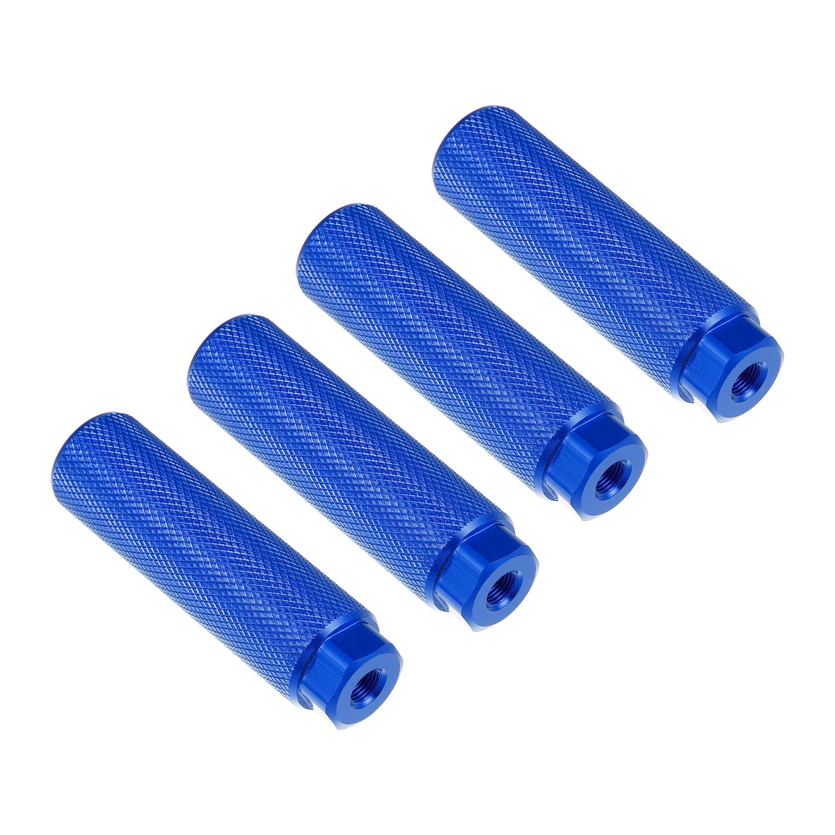 2 Pair Aluminum Alloy Bicycle Footrest Pegs Blue I197