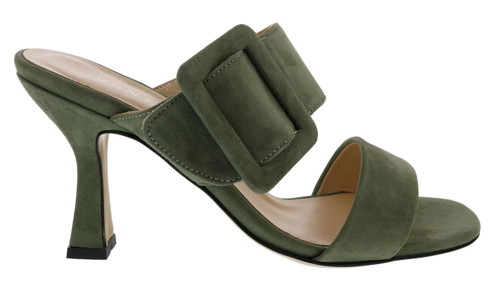 Forest Green High Heel Slide I644