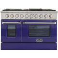 48 in. Propane Gas Range with Blue Door I3106