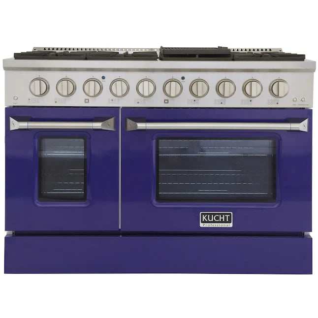 48 in. Propane Gas Range with Blue Door I3106