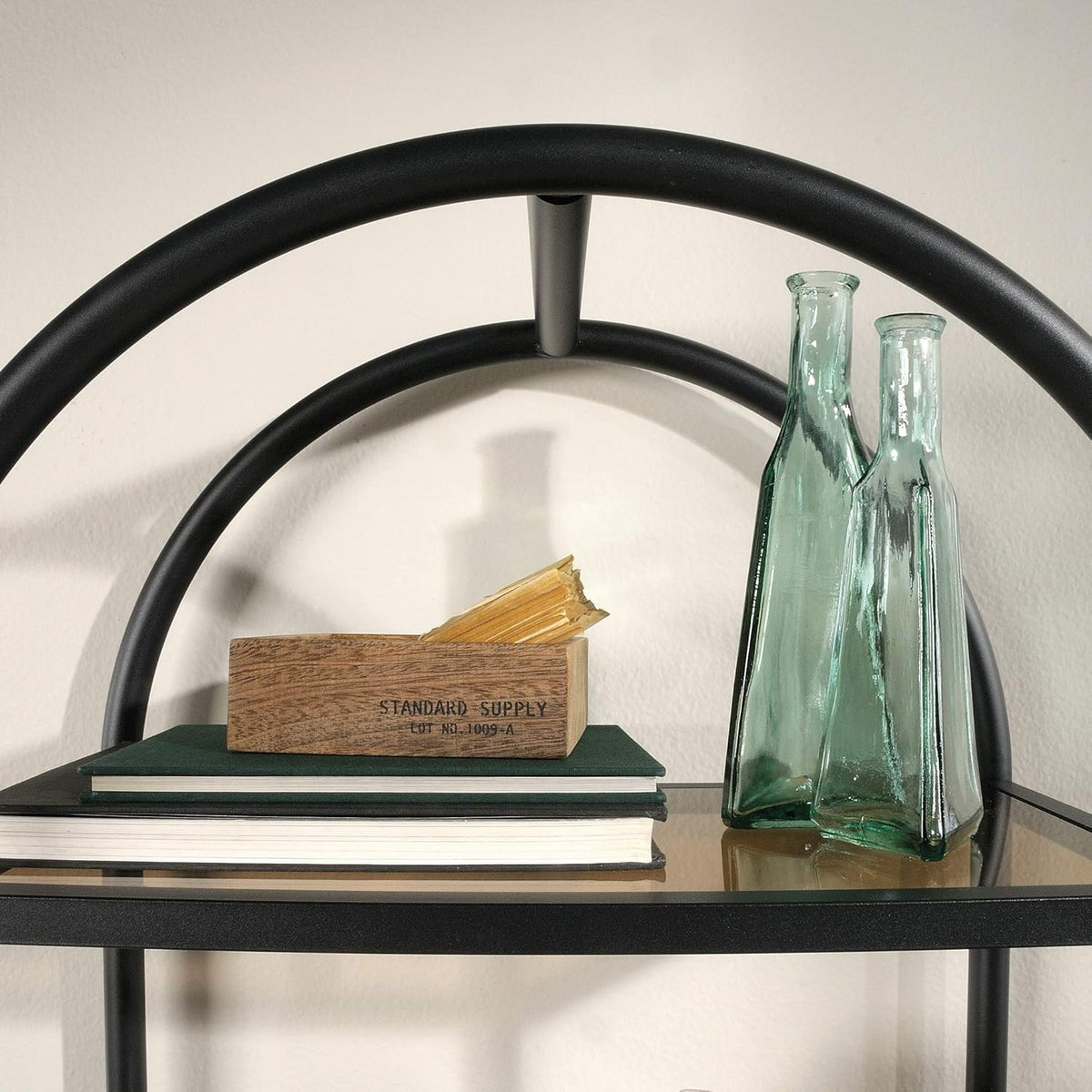 Black Open Shelving M35462