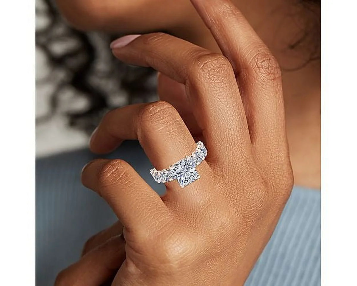 14K Rose Gold Diamond Engagement Ring K951152