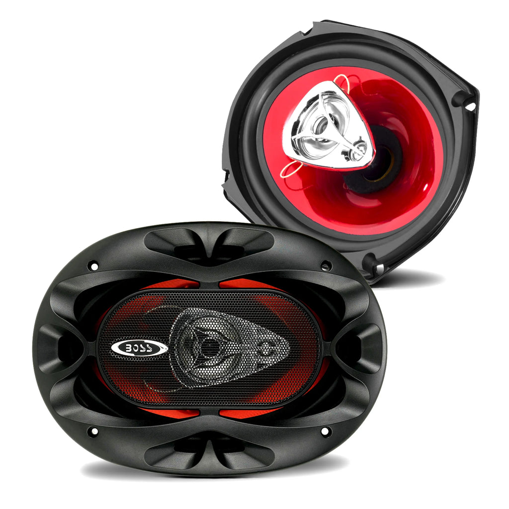 6 x 9 inch 3 Way Coaxial Car Speakers, Sold in Pairs T4603