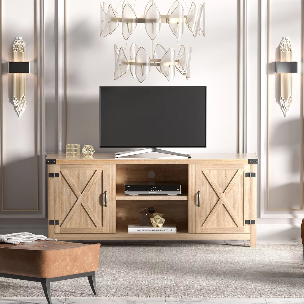 Farmhouse Two-Door TV Cabinet K397