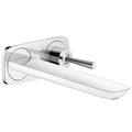 Wall-Mounted Faucet Trim White/Chrome Q2014