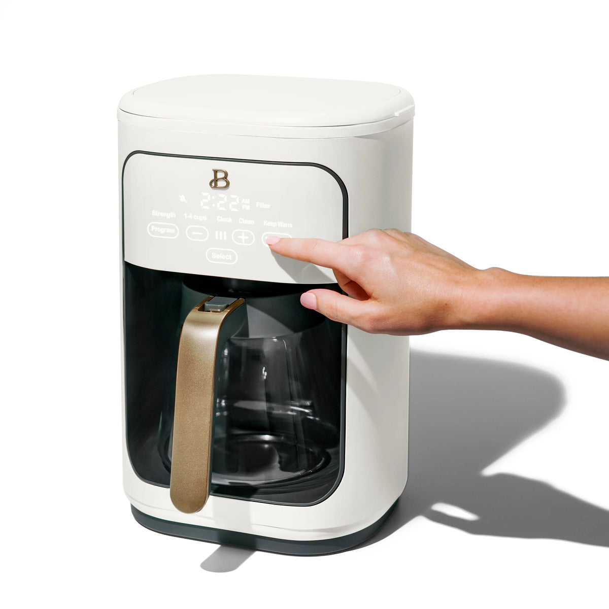 14-Cup Programmable Drip Coffee Maker with Touch-Activated Display K468478